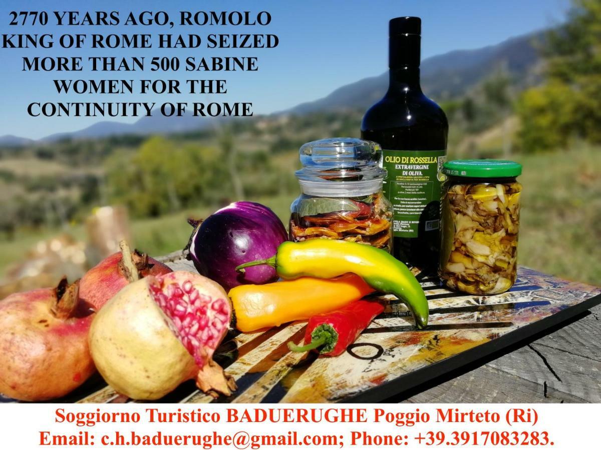 Baduerughe - Valledellago Poggio Mirteto Экстерьер фото